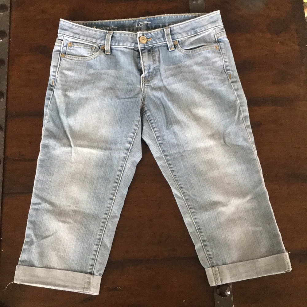 Ann Taylor Loft capris